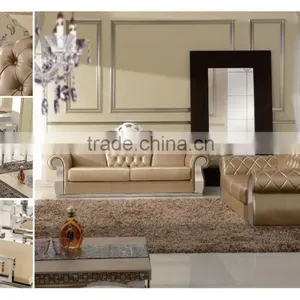 New Genuine Leather Sofa 2015 thumbnail-3