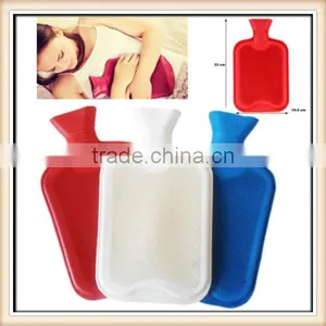 British Standard 2L Hot Water Bag Bottle Rubber Warmer Health Care Bottles Cover thumbnail-1