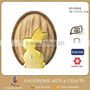 9 Inch Resin Gift Indoor Home Decoration Rabbit Statues Animal Sculpture thumbnail-2