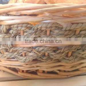 Cheap Wicker Bread Basket thumbnail-3