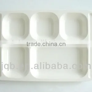 Square Melamine Mess Tray With Cover thumbnail-4