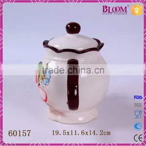 Decal Desgin Home Tableware for Cheap Ceramic Teapot thumbnail-2
