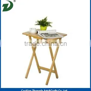 Essential Home Use Furniture Wood Folding Outdoor Table thumbnail-6