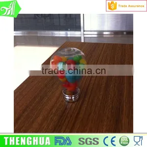 Coffee, Tea, Milk Tea, Scrwe Cap PET PET Plastic Light Bulb Shape Bottle thumbnail-1