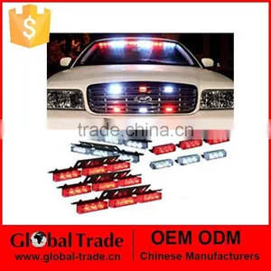 12V 72LED Car Auto Truck LED Beacon Emergency Recovery Flashing Warning Strobe Light Amber Red Blue White Mix A1920 thumbnail-1