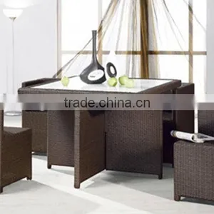 4 Seater Cube Rattan Furniture Sets/Wicker Furniture (BF10-R41) thumbnail-1
