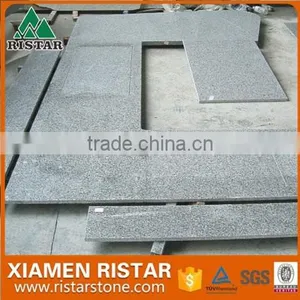 Cheap Chinese Granite G603 Customized Kitchen Countertop and Island Top thumbnail-1