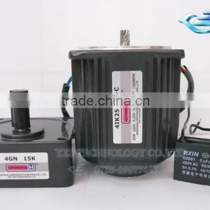 25W 220V 4IK25GN-C Motor With Gear 180K 8RPM 150K 10RPM 120K 12RPM Gear Motor With Free Capacitor thumbnail-1