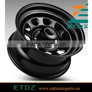 15x8 D Hole D Window Steel Wheels for 4x4, SUV & Trailers thumbnail-2