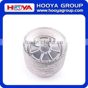 12PCS Disposable Round Aluminum Foil Pans Round Aluminum Foil Container Round Foil Take Out Pans thumbnail-3