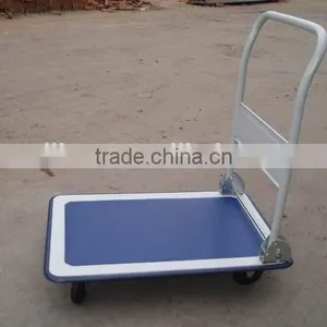 150kg Platform Hand Truck Plastic Caster Wheel PH150 thumbnail-1