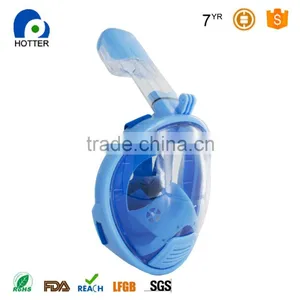 Amazon Hot Selling Silcione Full Face Diving Mask Kids 2017 thumbnail-2