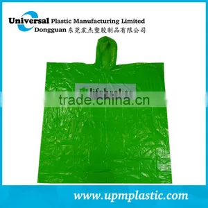 Disposable Waterproof Plastic Rain Poncho thumbnail-1