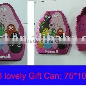 Lovely Gift Tin, Gift Tin Box, Christmas Simple Tree Tin Box thumbnail-1