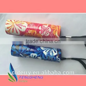 Hot Mini Cheap Durable Aluminum 9 LED Flashlight Torch thumbnail-1