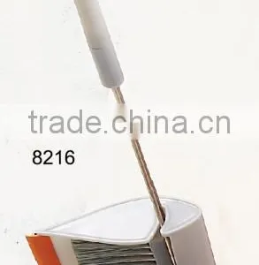 High Quality Plastic Long Handle Broom With Dustpan Sets thumbnail-6