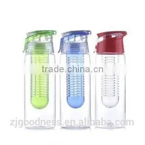 650ml BPA FREE Wholesale Plastic Bottle Water Bottle Fruit Infuser Water Bottle thumbnail-1