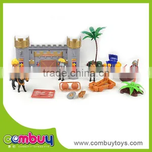 Funny Children Pretend Play Set Plastic Frozen Castle Toy thumbnail-1
