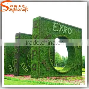 2015 Unique Designs of All Types of Artificial Landscape Grass for Garden Decoration thumbnail-4