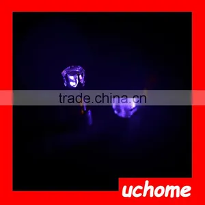 UCHOME Unisex Glowing Ear Stud Novelty Gifts Lot Flash LED Glowing Light Up Change Colour Earrings Studs Dance Party Gift thumbnail-5