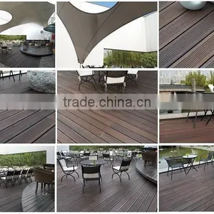Composite Outdoor Flooring Strand Woven Bamboo Decking Carbonized Color -KE-OS0822 thumbnail-1