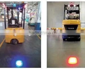 10W Forklift Warning Blue Spot Light Trailer Two Light Beads Motorcycle Auto Lamp thumbnail-1