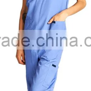 Medical Scrubs Wholesale Scrubs Uniforms Medical Uniform Women and Man Medical Scrubs Top and Pants thumbnail-5