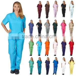 New Item 2017 Design Medical Scrub/scrub Suit/nurse Hospital Uniform thumbnail-3