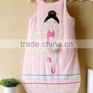 Baby Clothes Cotton Embroider Sleeping Bag thumbnail-1