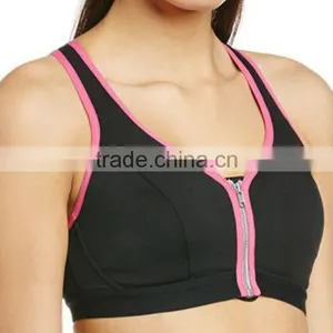 Custom Stylish Sports Yoga Bra Design Ladies Elastic Fitness Yoga Bra thumbnail-3