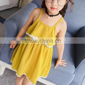 Zm35706a Latest Party Wear Dresses Fancy Toddler Summer Dress thumbnail-3