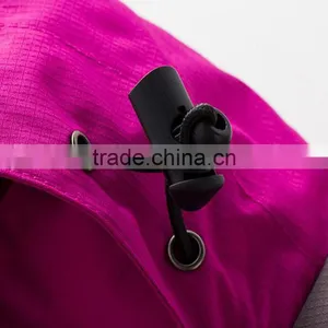 2017 Stock Outdoor Wear Long Sleeve Waterproof 3-in-1winter Jackets for Women thumbnail-3