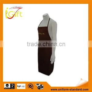 2015 Design Wholesale Promotional Solid Color Disposable Kitchen Apron thumbnail-1