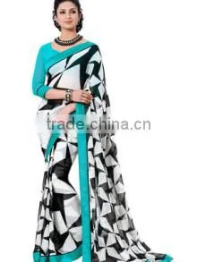 Attractive Party Wear Sarees 17432 thumbnail-1