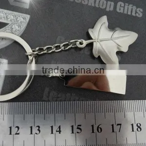 Newest Design Metal Canada Maple Leaf Keyring,Maple Leaf Keyring/Keyholder thumbnail-1