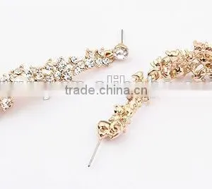 New Fashion Imitation Pearl Rhinestone Lady Sut Earring thumbnail-4