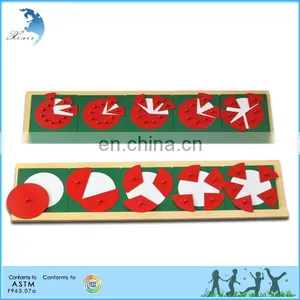 Educational Montessori Material EN71 Wooden Math Manipulatives thumbnail-1
