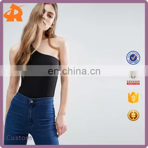 2017 Newest Design Sleeveless One Shoulder Top thumbnail-1
