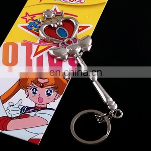 New Style Hot Silver Heart Mark Moon Sailor Moon Necklace Wholesale Fashion Anime SailorMoon Necklace for Kid thumbnail-1