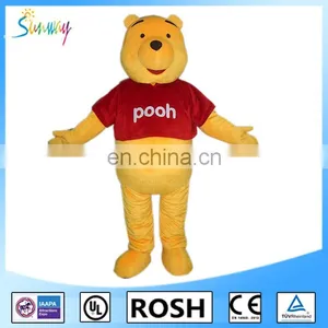 Lovely Inflatable Winnie Bear Fur Costume for Advertising thumbnail-4