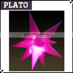 LED Colorful Light Decoration Hanging Star For Party Decoration Wedding Canival thumbnail-1