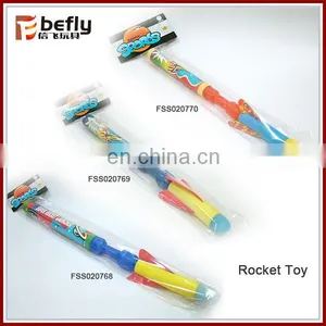 Funny Foam Air Pump Rocket Toys thumbnail-1