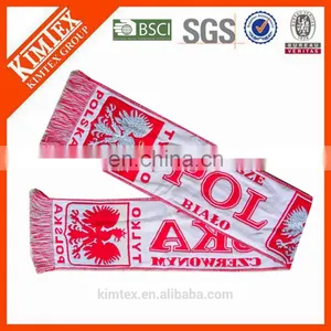 2016 Acrylic Woven Football Team Scarf thumbnail-4
