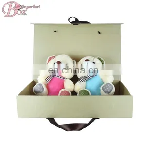 Custom Kraft Paper Suitcase Gift Box thumbnail-1