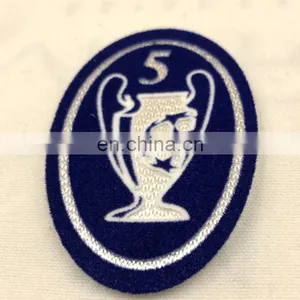 Iron-on Cute People Cartoon Embroidery 3d Flock Soccer Patch thumbnail-4