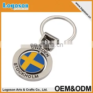 2016 Top Quality Personalized Souvenir Spinning Keychain thumbnail-5