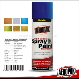 AEROPAK 400ML Metallic Acrylic Spray Paint thumbnail-1