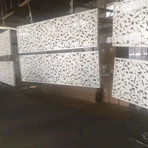 Aluminium Powder Coated Perforated Metal Ceiling Panel 600 X 600 X 0.6mm thumbnail-2
