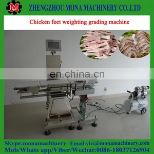 Chicken Claw Grading Machine Chicken Claw Sorting Machine Chicken Feet Grading Machine thumbnail-3