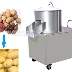 High Efficiency Small Potato Ginger Peeler Machine thumbnail-3